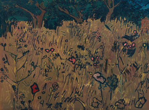 Thomas Herbert Matthews; Field of Wildflowers