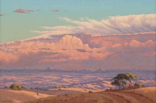 Willem Hermanus Coetzer; Ship Mountain vanaf Pretoriuskop, Kyk in die Rigting van Dela Goa Baai