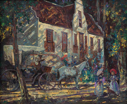 John Henry Amshewitz; Horse and Carriage