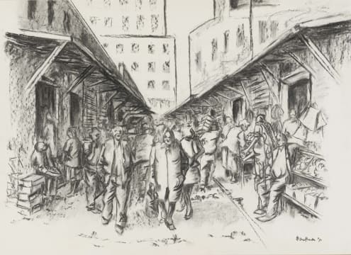 Sidney Beck; Street Market