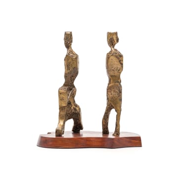 Mickey Korzennik; Two Figures