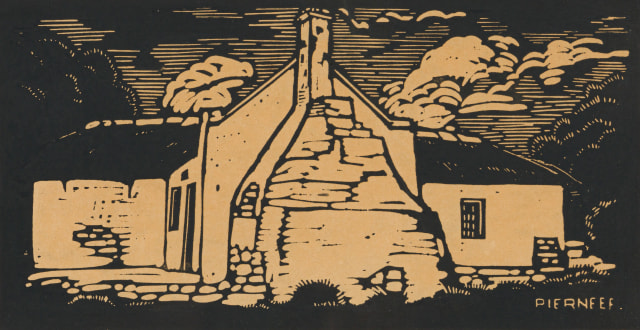 Jacob Hendrik Pierneef; Huis by Silverton (Nilant 40)