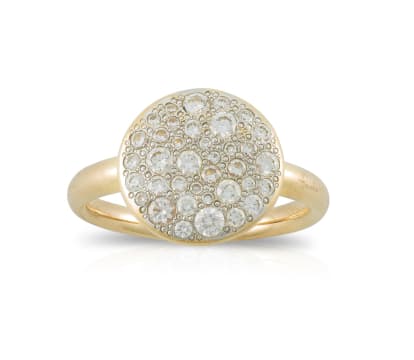 18k yellow gold and diamond ring, Pomellato