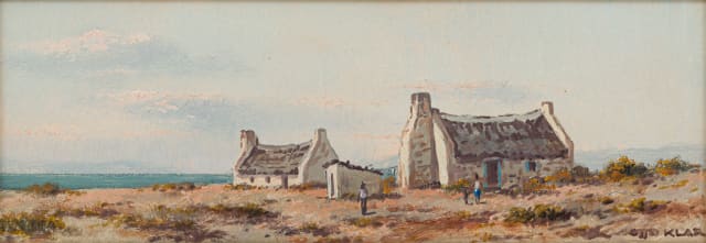 Otto Klar; Cottages Near the Sea