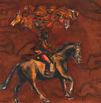 Senzo Shabangu; Horse and Rider