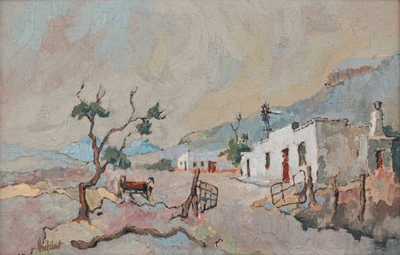 Ted (Tjeerd Adrianus Johannes) Hoefsloot; Nieu-Bethesda, near Graaff-Reinet