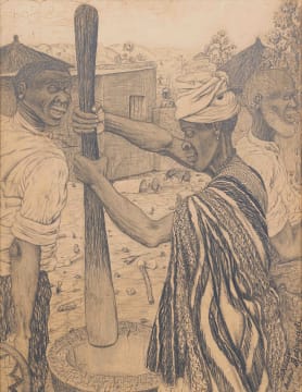 Tshidiso Andrew Motjuoardi; Stamping Corn