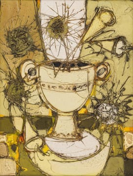 Aileen Lipkin; Abstract Still Life