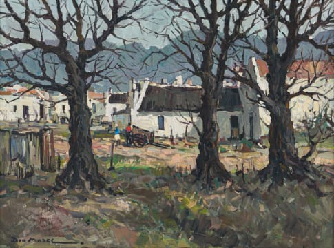 Don (Donald James) Madge; Village through the Trees