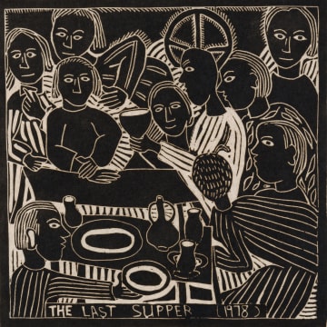 John Muafangejo; The Last Supper