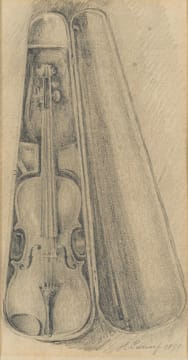 Jacob Hendrik Pierneef; Violin