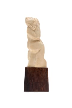 Isaac Nkoana; Seated Figure