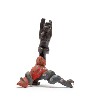 Dr Phuthuma Seoka; Figure with Snake