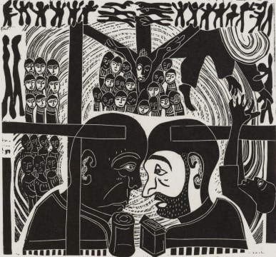 Azaria Mbatha; The Crucifixion