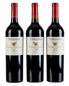 Thelema; The Mint Cabernet Sauvignon; 2006,2009; 3 (1 x 3); 750ml