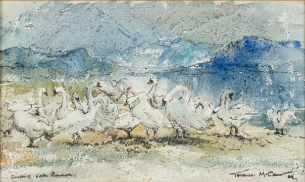 Terence McCaw; Swans Lake Geneve (sic)