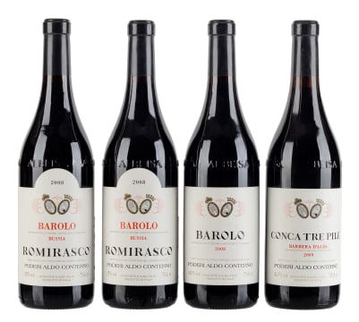 Aldo Conterno; Barolo Collection; 2008 - 2009; 4 (1 x 4); 750ml