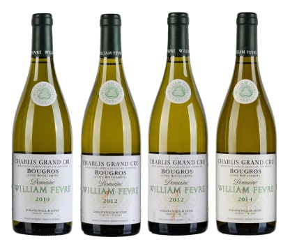 William Fèvre; Chablis Bougros; 2010, 2012, 2014; 4 (1 x 4); 750ml