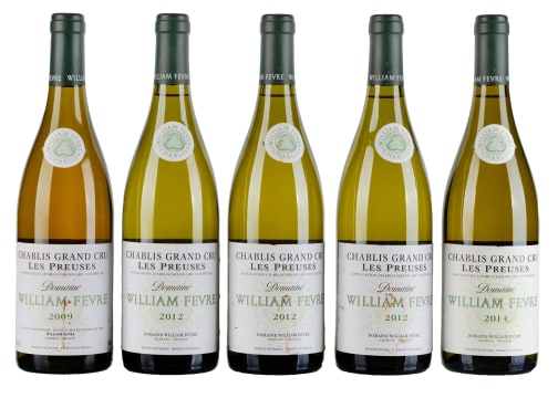 William Fèvre; Chablis Les Preuses; 2009, 2012, 2014; 5 (1 x 5); 750ml