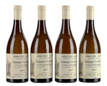 Guy Amiot et Fils; Chassagne-Montrachet 1er Cru Collection; 2007; 4 (1 x 4); 750ml