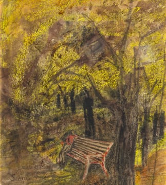 Penny Siopis; Garden Bench