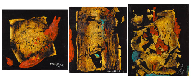 Alexis Preller; Iliad, triptych