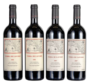 Galardi; Terra di Lavoro; 2006 - 2007; 4 (2 x 2); 750ml