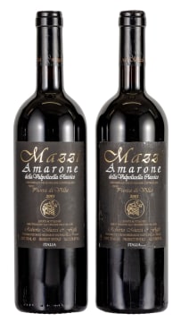 Mazzi; Punta di Villa Amarone; 2001; 2 (1 x 2); 750ml