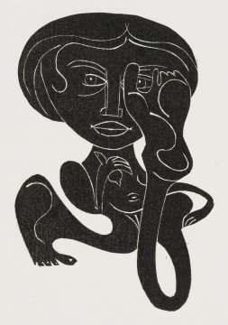 Walter Battiss; Girl