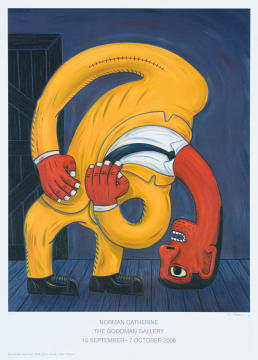 Norman Catherine; Red Rubber Neck, poster