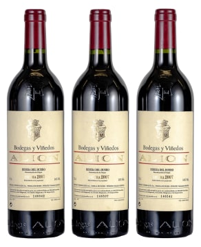 Vega Sicilia; Alión; 2007; 3 (1 x 3); 750ml