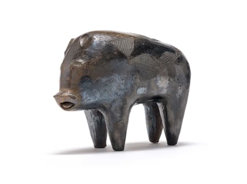 Elizabeth and Martha Msiya; Piglet