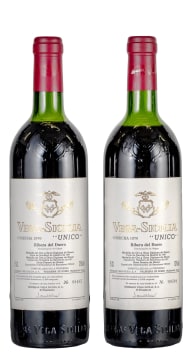 Vega Sicilia; Único; 1970; 2 (1 x 2); 750ml