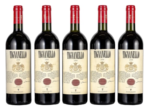 Antinori; Tignanello; 1999; 5 (1 x 5); 750ml