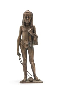 Jo Roos; Girl with Lost Ballet Shoe