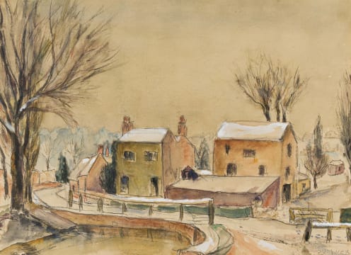 Maud Sumner; Winter Landscape