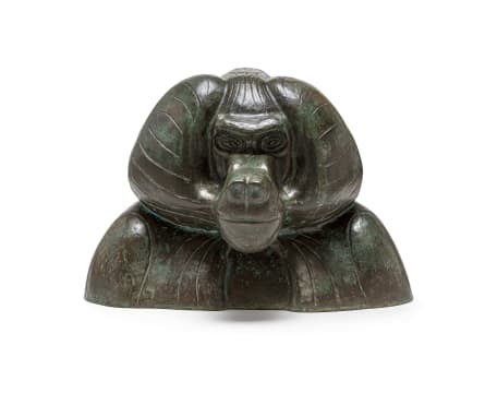 Elsa Hermine Dziomba; Baboon Bust