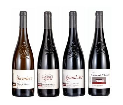 de Villeneuve; Saumur Collection; 2014 & 2015; 4 (1 x 4); 750ml