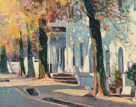 Errol Boyley; Street Scene, Stellenbosch