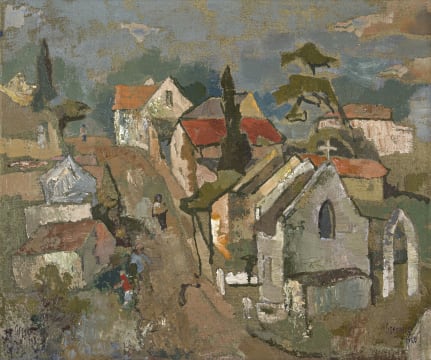 Gregoire Boonzaier; Straaitjie in die Agterdorp