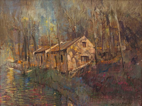 Errol Boyley; House through Trees