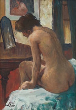 Alexander Rose-Innes; Seated Nude