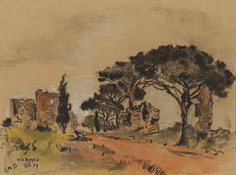 Nita Spilhaus; Via Appia, Cecilia Metella