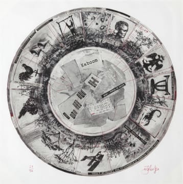 William Kentridge; Kaboom (with Vinyl)