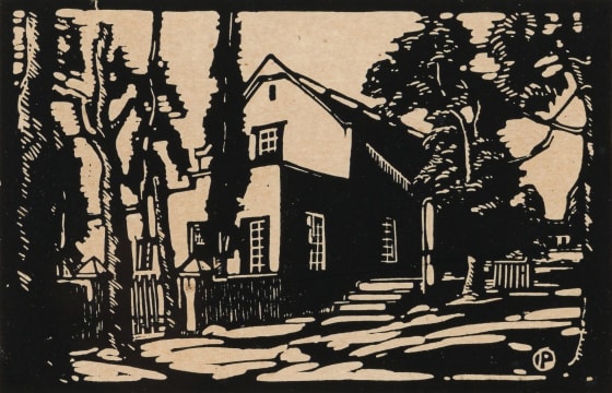 Jacob Hendrik Pierneef; Huis in Rustenburg T.V. (Nilant 47)