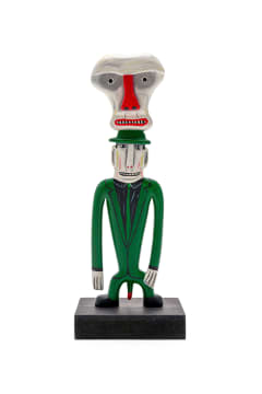Norman Catherine; Figure with Death's Head