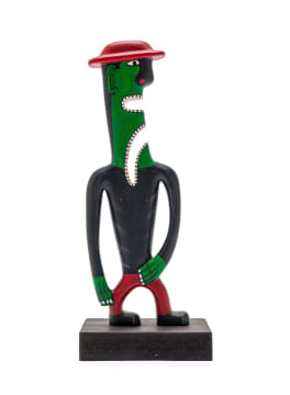 Norman Catherine; Figure with Two Mouths