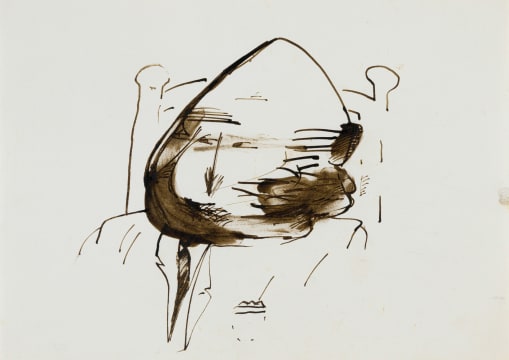 Robert Hodgins; Untitled (Seated Ubu Figure)
