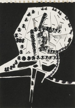 Robert Hodgins; Untitled (Head)