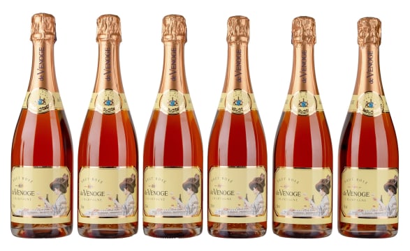 De Venoge; Brut Rosé; NV; 6 (1 x 6); 750ml